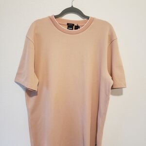 Boss Men's Light Pink Short Sleeve Tee